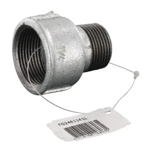 Kramp - FG2461141L - Adaptor Female/Male 1 1/4 inches x 1 inches