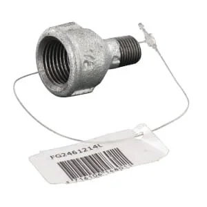 Kramp - FG2461214L - Adaptor Female/Male 1/2 inches x 1/4 inches