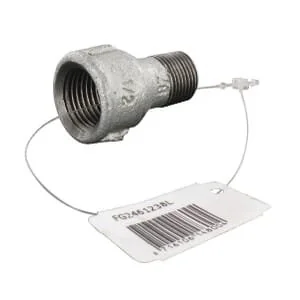 Kramp - FG2461238L - Adaptor Female/Male 1/2 inches x 3/8 inches