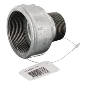 Kramp - FG2462114L - Adaptor Female/Male 2 inches x 1 1/4 inches