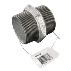 Kramp - FG2802L - Double Nipple Male Zn