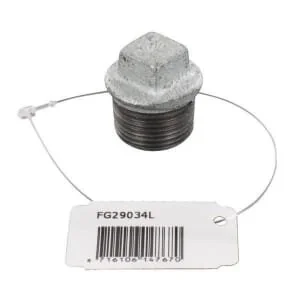 Kramp - FG29034L - Plug Zinc-Plated Outer