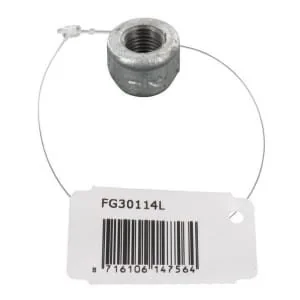 Kramp - FG30114L - Cap Round Female ZN