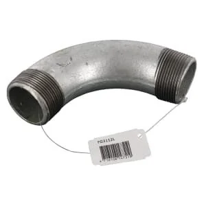 Kramp - FG3112L - Bend 90° Male ZN. 1 1/2