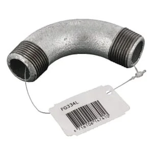 Kramp - FG334L - Bend 90° Male ZN
