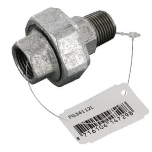 Kramp - FG34112L - Coupling Female/Male Zn