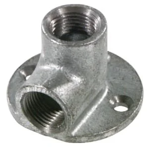 Kramp - FG47134 - Wall Plate 90° Galvanized F/F