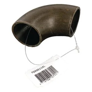 Kramp - FG900114L - Weld-On Bend 90° Blck