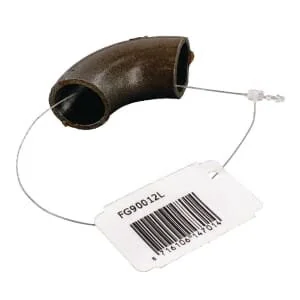 Kramp - FG90012L - Weld-On Bend 90° Blck