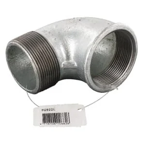 Kramp - FG922L - Elbow Female/Male Zinc