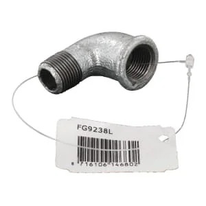 Kramp - FG9238L - Elbow Female/Male Zinc