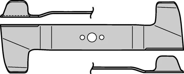 Kramp - FGP010050 - Blade L: 390mm, Round Hole: By