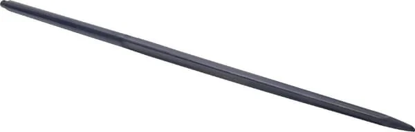 Kramp - FT484998KR - Loader Tine, Straight, Star Section 35x1200mm, Pointed Tip With Diameter 11.5 Roll Pin, Black