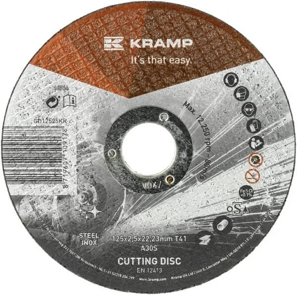 Kramp - GD12525KR - Cutting Disc 125x2.5mm