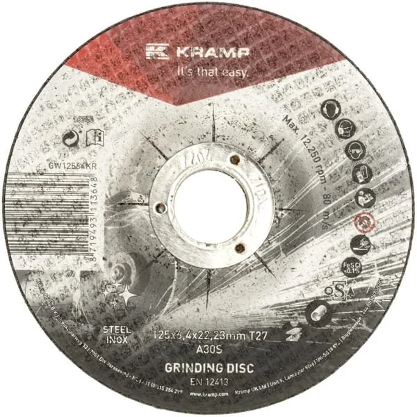 Kramp - GW12564KR - Grinding Disc 125x6.4mm
