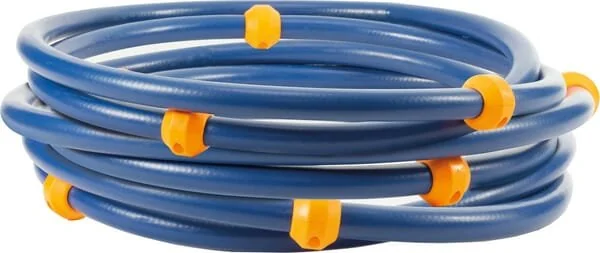 Kramp - HD103825SB - High Pressure Hose 25m 2SC DN10 Blue Male Thread, With Sliding Balls