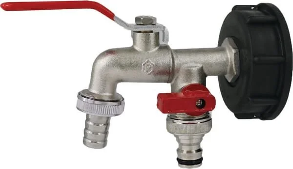 Kramp - IBC212 - IBC-Adapter S60x6 With Double Outlet