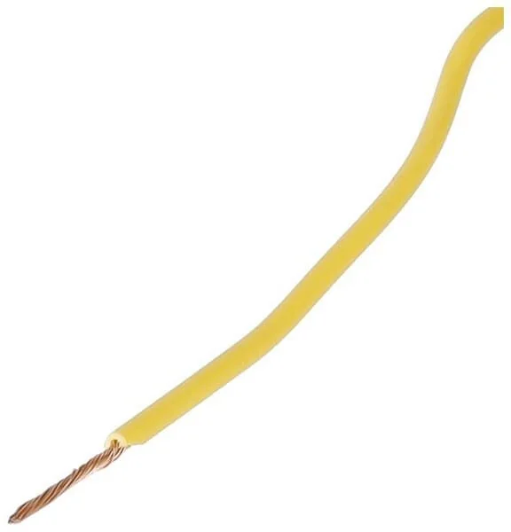 Kramp - KA1073 - Cable 1x0.75mm² Yellow 100m