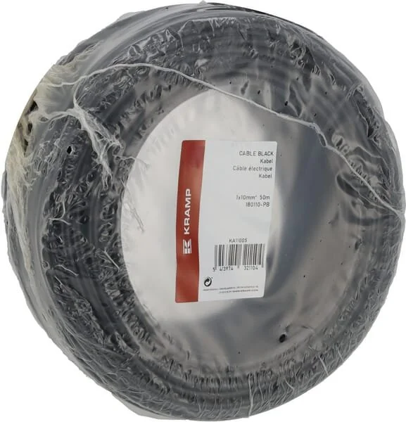 Kramp - KA11005 - Cable 1x10mm² Black 50m