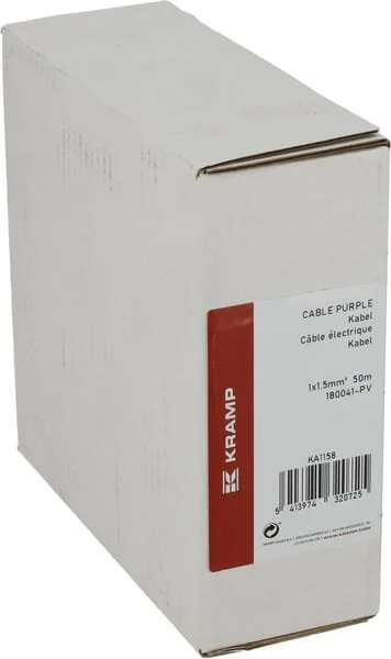 Kramp - KA1158 - Cable 1x1.5mm² Purple