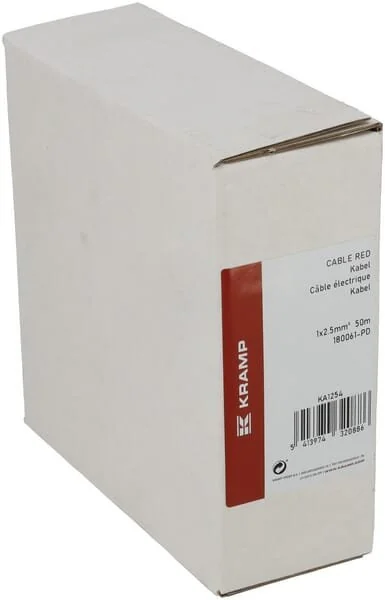 Kramp - KA1254 - Cable 1x2.5mm² Red