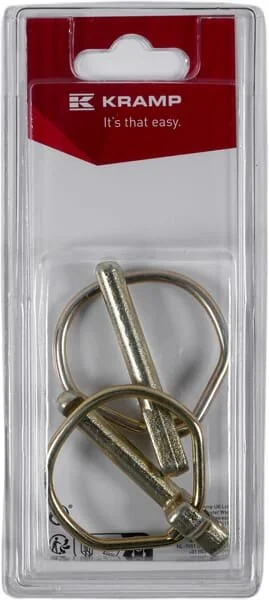 Kramp - KR02750000P02B - Linch Pin 7.5mm x 42mm (2)