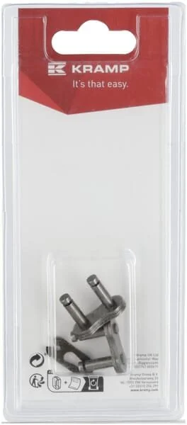 Kramp - KR08B1CLLBP02B - Connecting Link (Spring Clip) 12.7mm X 08B1 (2)