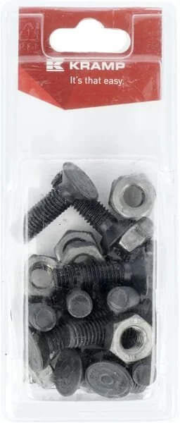 Kramp - KR10351NP12B - Plough Bolt M10x35mm, TF1E (12)