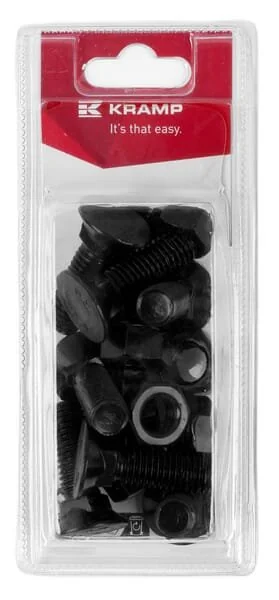 Kramp - KR1240109VKP08B - Plough Bolt M12x40mm, TFCC (8)