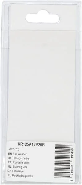 Kramp - KR125A12P20B - Flat Washer M12 (20)