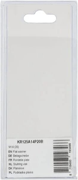 Kramp - KR125A14P20B - Flat Washer M14 (20)