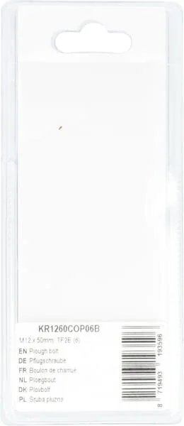 Kramp - KR1260COP06B - Plough Bolt M12x50mm, TF2E (6)