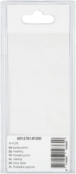Kramp - KR127B14P20B - Spring Washer M14 (20)