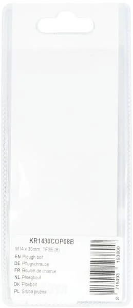 Kramp - KR1430COP08B - Plough Bolt M14x30mm, TF2E (8)