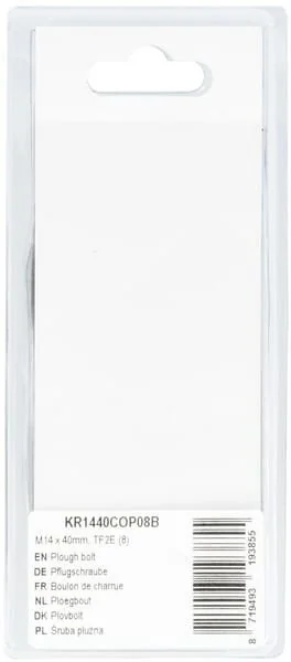 Kramp - KR1440COP08B - Plough Bolt M14x40mm, TF2E (8)