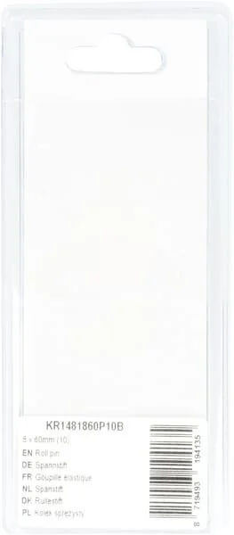 Kramp - KR1481860P10B - Roll Pin 8x60mm (10)