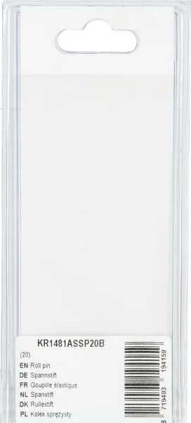 Kramp - KR1481ASSP20B - Roll Pin (20)