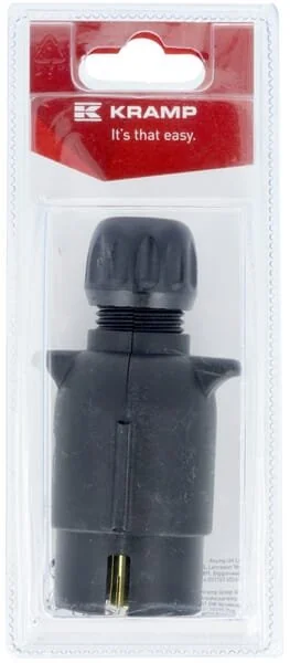 Kramp - KR201031JAEP01B - Trailer Pin Plug Plastic 7 Pin (1)