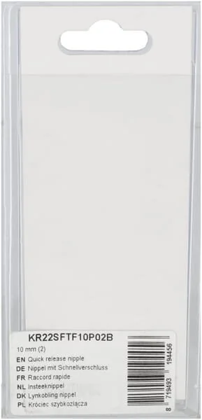 Kramp - KR22SFTF10P02B - Quick Release Nipple 10mm (2)