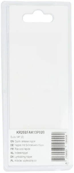 Kramp - KR25SFAK13P02B - Quick Release Nipple Euro (2)