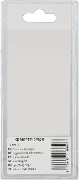 Kramp - KR25SFTF10P02B - Quick Release Nipple 10mm (2)