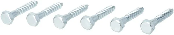 Kramp - KR5711060P06B - Wood Screw M10x60mm (6)