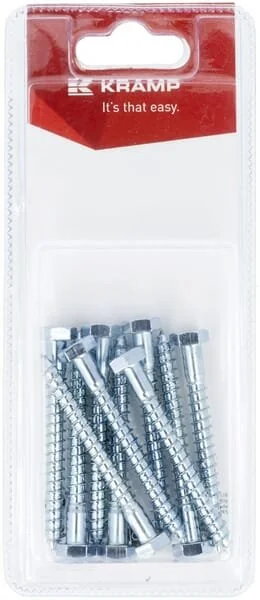 Kramp - KR571660P10B - Wood Screw M6x60mm (10)