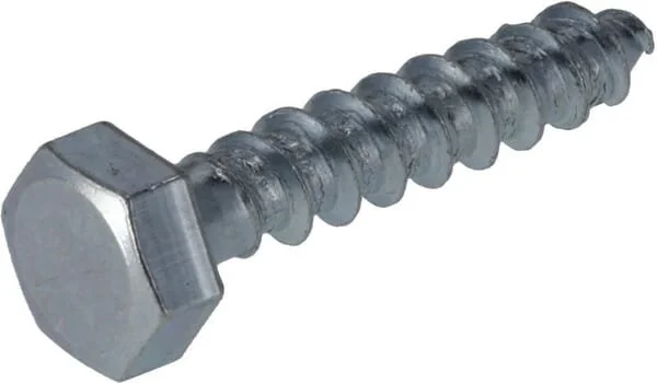Kramp - KR571840P10B - Wood Screw M8x40mm (10)