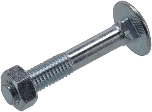 Kramp - KR603840P06B - Coach Nut And Bolt M8x40mm, 4.6 (6)