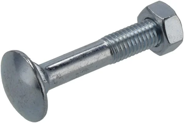 Kramp - KR603850P06B - Coach Nut And Bolt M8x50mm, 4.6 (6)