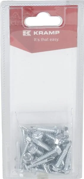 Kramp - KR7504K4825P25B - Self Tapping Screw 4.8x25mm (25)