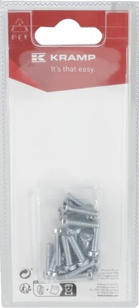 Kramp - KR84416P20B - Slotted Screw M4x16mm (20)