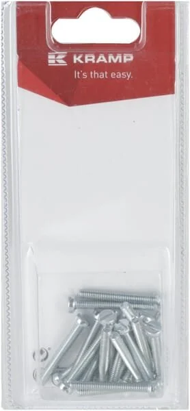 Kramp - KR84430P20B - Slotted Screw M4x30mm (20)