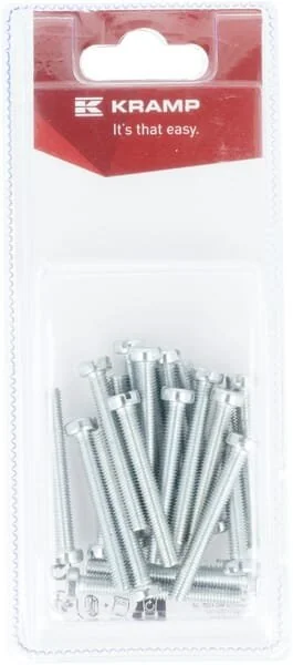 Kramp - KR84540P20B - Slotted Screw M5x40mm (20)
